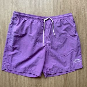 Purple Pacsun Swim Trunks